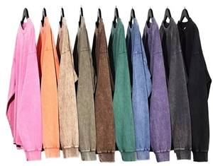 Sweat-shirts pour hommes personnalisés en coton 100% brodés en chenille patchwork vintage, coupe régulière, confortables, respirants, streetwear d'hiver - Product Image 2