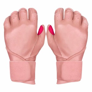 ถุงมือตีเบสบอลคุณภาพสูงสำหรับมือซ้าย หนังแพะสำหรับฝึกซ้อมระดับมืออาชีพ ระบายอากาศได้ดี ทนทาน ปิดด้วยแถบตีนตุ๊กแก สำหรับผู้ชาย - Product Image 3