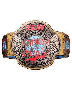 เข็มขัดแชมป์ ECW Heavyweight รุ่นลิมิเต็ดอิดิชั่น ซีรีส์ลายเซ็นของ CM Punk แบบจำลองสำหรับสะสม ขนาดผู้ใหญ่ สำหรับแฟนๆ - Product Image 4