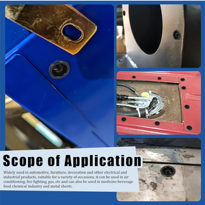 Tuerca Remache M3-M8 Ciega de Acero Inoxidable, Pequeña, de Cabeza Plana Avellanada de 90°, Roscada, Tubular, Hexagonal, Remache Moleteado - Product Image 5