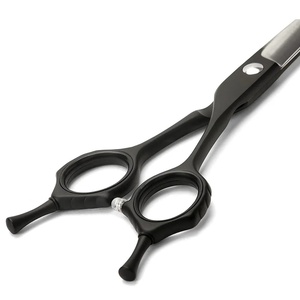 Ciseaux de coiffure professionnels en acier inoxydable, pointe acérée, manche long en plastique, pour droitiers, pour usage en salon - Product Image 6