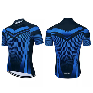 Conjunto de Uniforme de Ciclismo Personalizado al por Mayor para Hombre, Jersey de Ciclismo de Manga Corta con Diseño Sólido Personalizado - Product Image 6