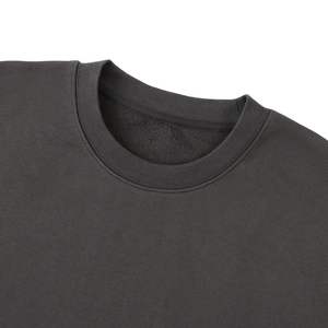 เสื้อสเวตเชิ้ตผ้าฝ้ายเฟรนช์เทอร์รี่พิมพ์ลายโลโก้ตามสั่ง ขนาด US 330GSM 100% คอโอ ไหล่ตก แขนยาว ทรงปกติ สำหรับผู้ชายและผู้หญิง - Product Image 3