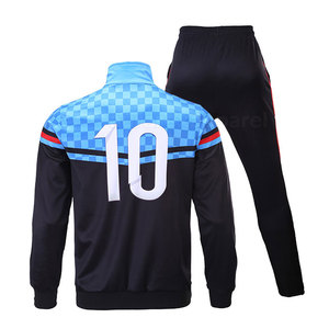 Survêtement pour homme à sublimation avec contraste de couleurs personnalisé, prix bas, vente en gros, qualité supérieure - Product Image 2