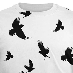 เสื้อยืดผู้ชายผ้าฝ้าย100% กันหดเสื้อยืดลำลองทรงหลวม - Product Image 4