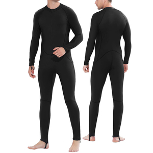 Traje de buceo para hombre de neopreno liso para un mínimo de resistencia al agua, traje de neopreno de alto rendimiento para atletas profesionales. - Product Image 1