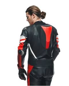 ชุดหนังนักขี่มอเตอร์ไซค์สำหรับผู้ชาย ชุดแข่งรถจักรยานยนต์ เสื้อแจ็คเก็ตหนัง กางเกงหนัง แบบสั่งทำพิเศษ - Product Image 2