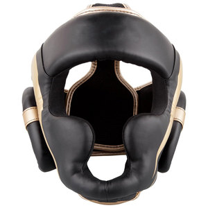 Protège-tête de boxe personnalisable en cuir, protection intégrale du visage, casque respirant pour MMA, karaté, kickboxing, sparring 2026 - Product Image 1