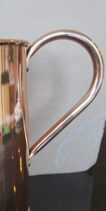 Ayurvedic <b>Copper</b> Jug Natural Water Storage Container Designed For Healthy Hydration And Wellness Support with <b>Handle</b> pitcher - Product Image 2