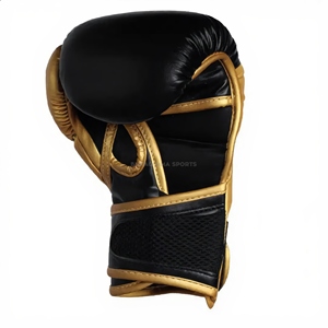 Gants de boxe MMA professionnels en cuir avec doublure intérieure épaissie pour fermeture – Légers, respirants, séchage rapide, unisexe - Product Image 1