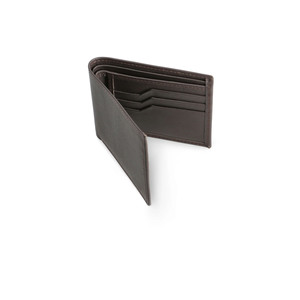 Cartera de Negocios para Hombre con Logotipo de Diseñador Personalizado Premium, Cartera de Cuero Genuino de Alta Calidad, Tarjetero Multitarjeta, MOQ Bajo, Venta al Por Mayor - Product Image 3