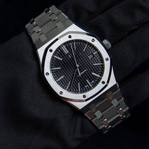 Nuevo Reloj de Acero Inoxidable 2026, el Más Vendido, Unisex, de Lujo, con Esfera Negra a Cuadros, Visualización de Fecha, Mecánico, Automático, para Negocios - Product Image 1