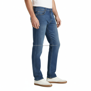 Pantalones Chino Slim Fit para Hombre, Cintura Media, Lavados, Personalizados, OEM, Venta al Por Mayor - Product Image 2