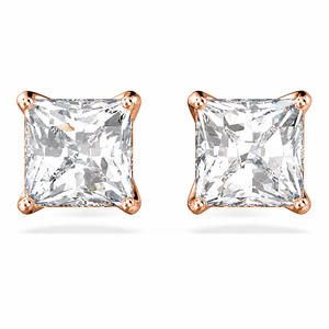Fashion Stud <b>Earrings</b> Princess Cut Lab Grown Solitaire Diamond 925 Sterling <b>Silver</b> 14K 18K <b>Solid</b> Gold Minimalist Square <b>Earrings</b> - Product Image 3