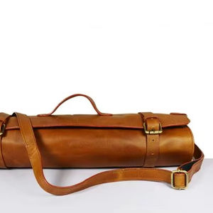 Bolsa y Estuche para Cuchillos de Chef, Hechos a Mano, de Cuero Genuino, Modelo LKR-0333 - Product Image 1