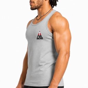 Débardeur en coton pour homme, qualité supérieure, coton doux, tissu respirant, fabrication directe d'usine, léger, extensible, sur mesure - Product Image 3