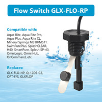 Capteur de débit de piscine GLX-FLO-RP compatible avec le générateur de chlore au sel Hayward Goldline AquaRite, câble de 15 pieds