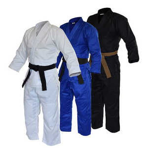 Combinaisons d'arts martiaux unisexes légères les plus populaires, équipement d'entraînement de karaté en vente, uniforme de karaté pour adultes - Product Image 4