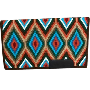 Couverture de selle western tissée à la main en laine, tapis de selle pour cheval, sur mesure, vente en gros, export, fabricant, fournisseur - Product Image 1