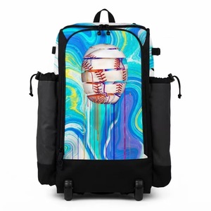 Sac à dos pour batte de baseball avec rangement pour chaussures, poche pour gants, crochet de fixation, porte-bouteille d'eau, capacité 30-40L pour sacs de baseball jeunes et adultes - Product Image 2