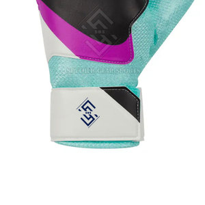 Gants de gardien de but de haute qualité avec paume en latex antidérapante, confort respirant, fermeture à boucle réglable, protection des doigts - Product Image 5