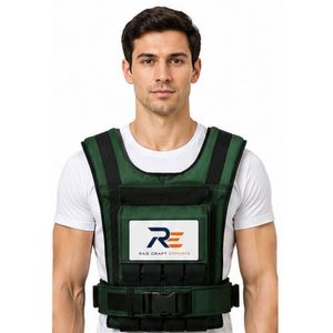 Chaleco con peso ajustable diseñado con acolchado cómodo, construcción duradera y cierre seguro para entrenamiento activo. - Product Image 1