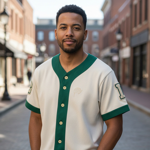 Maillots de baseball pour hommes, vente en gros, tissu mesh de haute qualité, chemises de sport pour broderie de logo personnalisé, uniformes d'équipe - Product Image 6