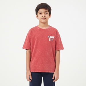 Camiseta de Diseño Moderno 2026 para Niños Unisex, Estilo Casual, Lavado Vintage, Hombros Caídos, Manga Corta, 100% Algodón Jersey, Logotipo Personalizado - Product Image 6