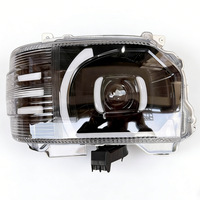 Phare avant à LED Angel Eye pour Hiace Bus KDH200 2014-2018, 81170-26420, Quantum Black LED DRL, pièces de phare 81130-26420
