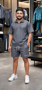 Conjunto Deportivo REXFIT 2026, Chaqueta y Pantalones Cortos de Nailon Personalizados, Unisex, Ligeros, Cortavientos, Dos Piezas, para Entrenamiento en Gimnasio y Actividades al Aire Libre - Product Image 2