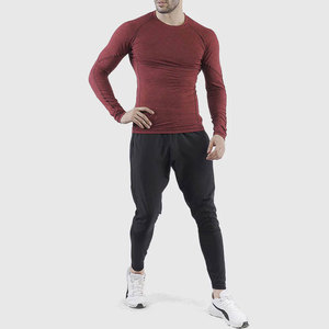 Custom Logo Printed Design <b>Compression</b> <b>Shirt</b> For <b>Men</b> Long Sleeves Lightweight Eco-Friendly <b>Men</b> <b>Compression</b> <b>Shirt</b> - Product Image 3