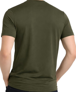 เสื้อยืดคอตตอนพรีเมียมผู้ชาย ทรงปกติ เนื้อผ้านุ่ม ระบายอากาศดี คอกลม สวมใส่สบาย เหมาะสำหรับฤดูร้อน ใส่ได้ทุกวัน สไตล์สตรีทแวร์ สำหรับขายปลีก - Product Image 2