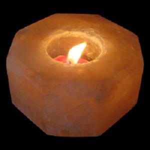 D Shape Himalayan Salt Rock Salt Pink Salt Candle Holder hand Made With a Hole Natural 100% Organic For Home Wedding Decoration - Product Image 6