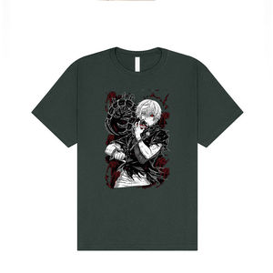 T-shirt personnalisé de haute qualité avec logo imprimé pour hommes, 100% coton, poids lourd, streetwear, vintage, lavage DTG - Product Image 1