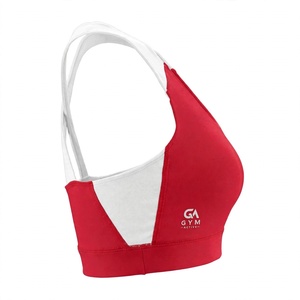 Sujetador Deportivo Premium para Mujer, con Logotipo Personalizado, Cuello Cuadrado, Tirantes Delgados Ajustables, Almohadillas Removibles, Suave, Elástico y Transpirable, para Gimnasio y Entrenamiento - Product Image 4