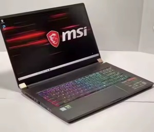 Laptop para Juegos MS I GS75 Stealth 9SG de 17.3 Pulgadas y 240Hz, de Alta Calidad y Más Vendida, con I7-9750H, 32GB, 1TB, RTX2080 y W10H - Product Image 1