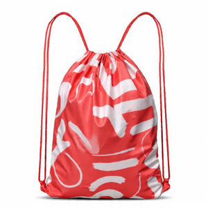 Sac à dos à cordon imprimé, grande capacité, pour la gym, la sublimation, les voyages, la natation, unisexe, pour le sport et l'entraînement - Product Image 1