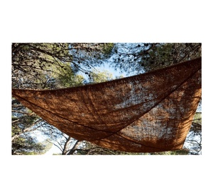 Pare-soleil en fibre de coco marron naturel 4m x 4m, 3m x 4m, 3m x 5m pour décoration extérieure de jardin plage fête mariage - Product Image 2