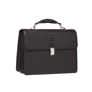 Bolsos de Negocios de Cuero Modernos al por Mayor, Maletín de Oficina con Logotipo Personalizado, Porta Laptop con Cierre Seguro, Bolsos de Negocios de Cuero para Viaje - Product Image 2