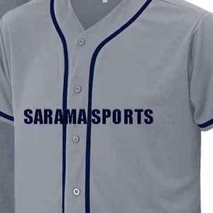 Ropa Deportiva Hecha en Pakistán, Jersey de Softbol con Color Personalizado, Impresión por Sublimación para Venta en Línea, Jersey de Béisbol - Product Image 2