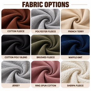 Sudadera personalizada estampada de invierno y otoño con cuello simulado, jersey de algodón de alto gramaje, ropa bordada de forro polar suave con cuello redondo. - Product Image 6