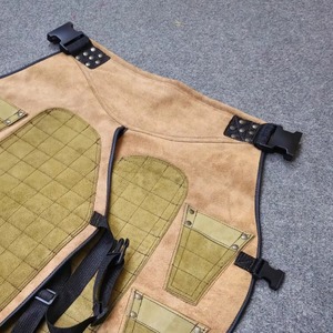 ชุดป้องกันขาช่างตัดแต่งกีบม้าหนังแท้แบบปรับได้ ทนทาน สำหรับงานหนัก - Product Image 6