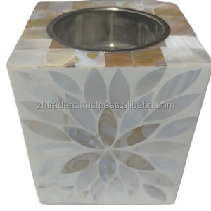 Brûleur à Bakhoor en mosaïque de nacre élégant, fait à la main, porte-encens arabe pour les maisons de luxe, décorations du Ramadan et panier-cadeau - Product Image 6