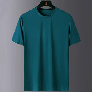 Camiseta personalizada con logo impreso, de alta calidad, para hombre, 100% algodón, holgada, al por mayor, de jersey de algodón 100% para hombre. - Product Image 3