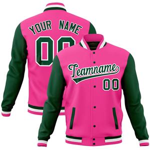 Direct Usine Personnalisable Hommes Casual Varsity Veste Confortable Baseball Sport Conception Lettre Motif Chauffé Écologique - Product Image 4
