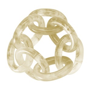 Elegant Artizon Studio Custom Resin Handmade Napkin Link <b>Ring</b> Set Creative Classic Eco-Friendly Durable Stocked Customized Table - Product Image 6
