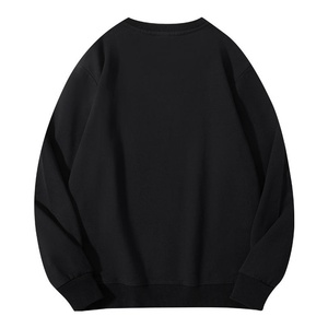 Sudadera Personalizada con Cuello Redondo, 100% Algodón, Tejido de Felpa, Impresión por Transferencia de Calor, Sólida, Transpirable, Resistente al Viento, Ecológica, para Hombre - Product Image 4