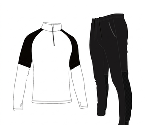 Veste de survêtement d'entraînement à manches longues pour homme, respirante, légère, à capuche et avec cordon de serrage, 100 % coton, pour football/soccer, vente en gros - Product Image 5