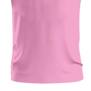 Camisa Polo Rosa para Mujer, Manga Corta, Cuello Camisero, Estilo Casual, Uniforme, Diseño Bordado, Cómoda para Uso Diario - Product Image 2
