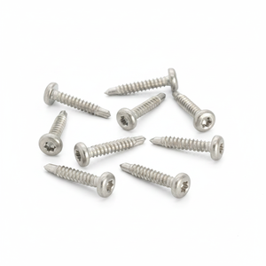 PDC Pan Head Metric Stainless Steel Self-Drilling Screws-304/316/410 Grade Phillips/Cross Drive Deep Coarse Thread - Product Image 1